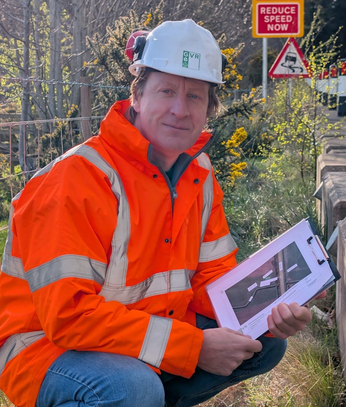Grant on site